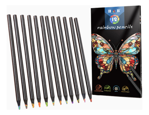 Material Artístico Estético De 4 Mm. Arte, 12 Peças, Desenh