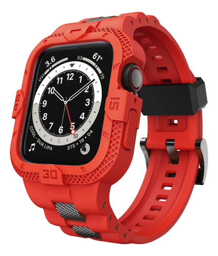 Malla Para Apple Watch Series 9 8 7 45mm/44mm/42mm Red