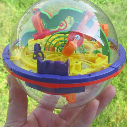 Intelecto 3d Ufo Laberinto Bola Laberinto Globo Juguetes 100