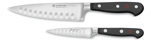 Wüsthof Classic Hollow Edge - Juego De Cuchillos De Chef