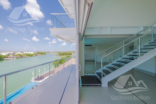 Imagen 1 de 21 de Penthouse En Venta En Marina Turquesa Lagos Del Sol Cancun