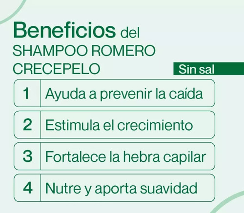 Shampoo Romero Crecepelo Nevada X 520 Ml