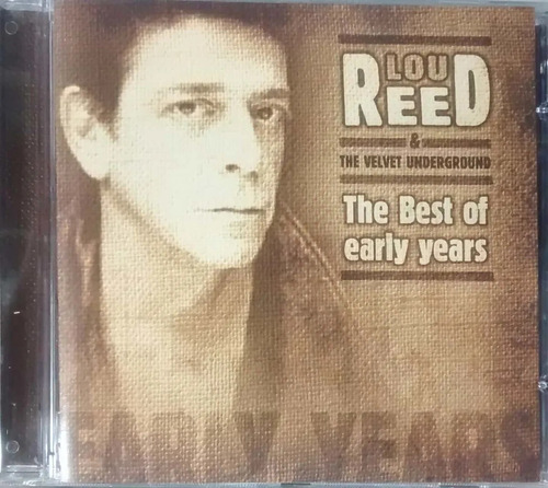Lou Reed & The Velvet Underground-the Best Of Early-cd Raro