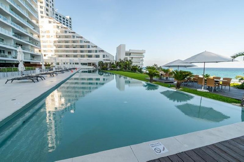 Imagen 6 de 24 de Departamento En Cancun, Frente Al Mar Piso 16 , Con 4 Recamaras Espectacular Vista Al Mar Caribe