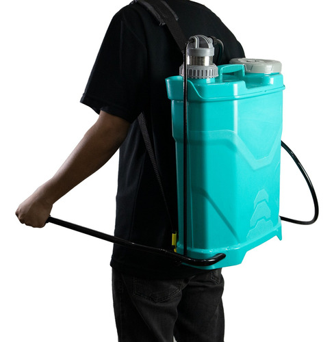 Fumigadora Rociador Manual 18 Lts Ideal Para Sanitizar Color Azul