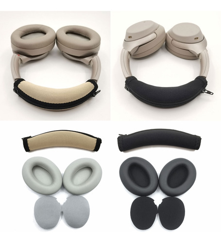 (bk) Protector De Diadema De Tela Para Auriculares Wh-1000xm