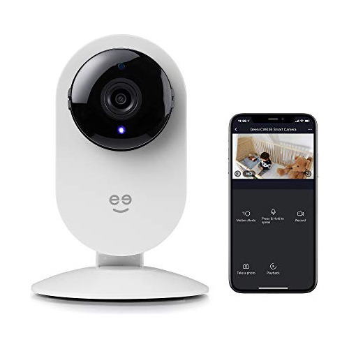 Camara De Seguridad Para Interiores, Wifi Hd De 1080p