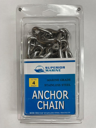 Superior Marine Stainless Steel Anchor Chain With 2 Stainles