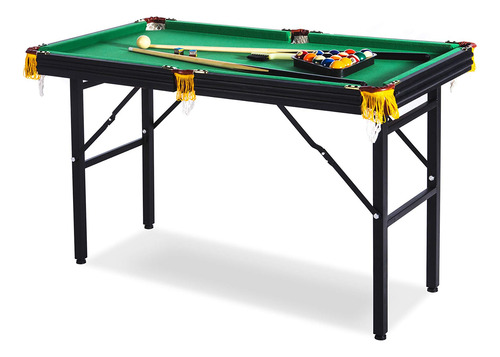 Mesa De Billar Plegable Portátil Apta Para Principiantes