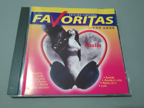 Thalía Favoritas Con Amor Cd Álbum Melody 