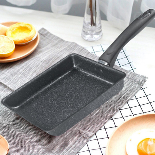 Tamagoyaki Japanese Omelette Pan Mini Pan18x13cm De Negro