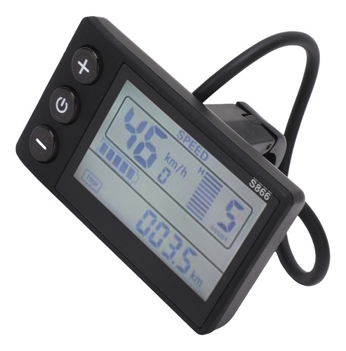 Panel De Pantalla Lcd Para Bicicleta Eléctrica S866 24v 36v