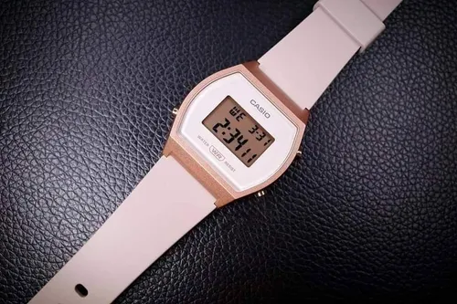 Reloj de pulsera Casio Youth LW-200 de cuerpo color rosa, digital, para  mujer, fondo gris, con correa de resina color rosa, dial rosa, subesferas  color beige y rosa y plateado, minutero/segundero rosa