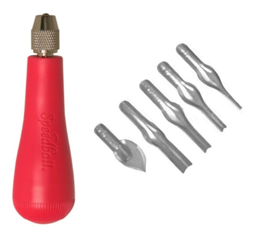 Imagen 2 de 2 de Gubias Para Linoleum X 5 Ref.4131 Speedball