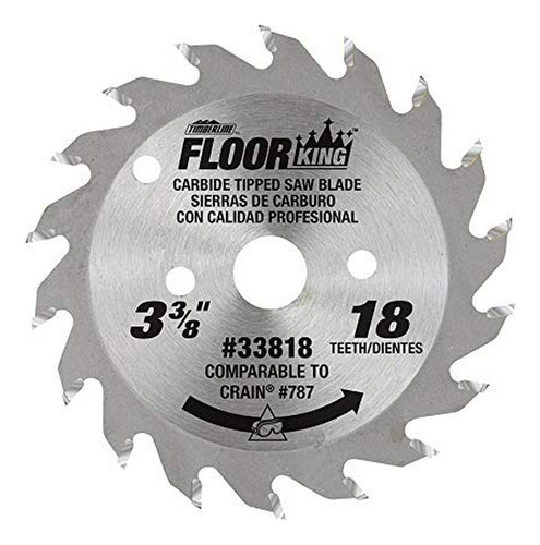 Hojas De Sierra Circular Timberline - 3-3-8 X18tx1-2 Bore(cr