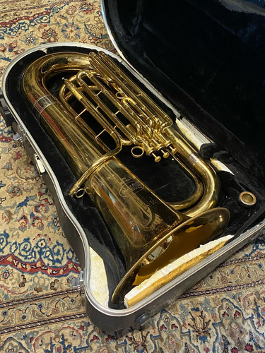 Tuba Hoyden Htb-25l Dourada C/ Case - Usada