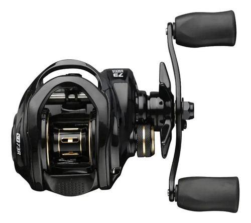 Carretilha Esquerda Johncoo Yokota Seiko 7.3:1 220g Drag 8kg Preto Direito