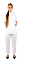 Comprar Ambo Casaca Y Pantalon Blanco Uniforme Cocina Gastronomia