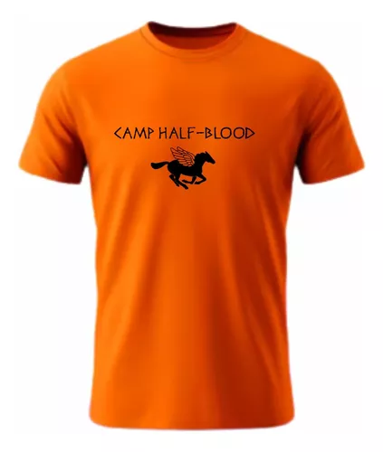 Camiseta Babylook Camp Half Blood Percy Jackson Algodão 2371