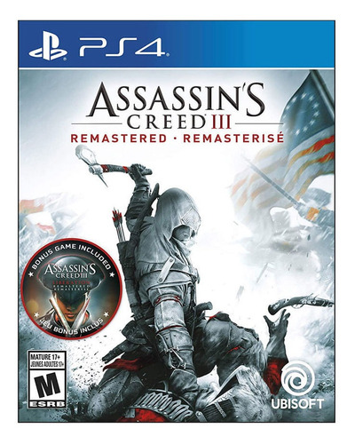 Imagen 5 de 9 de Assassin's Creed III Remastered Standard Edition Ubisoft PS4 Físico