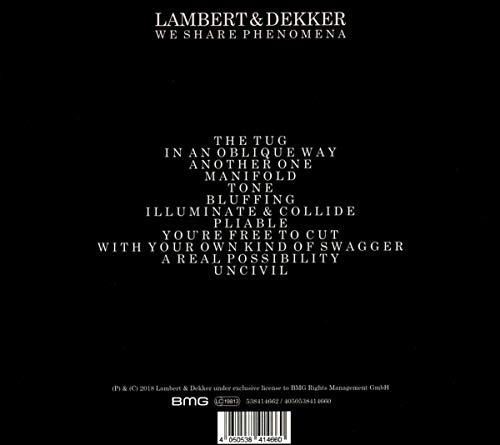 Lambert & Dekker We Share Phenomena Uk Import  Cd Nuevo