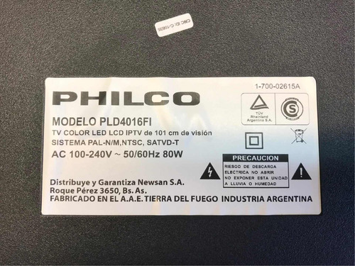 Módulo Wifi Philco Pld4016fi Nuevo