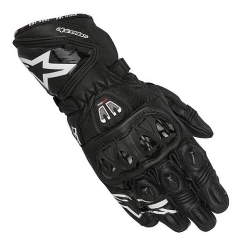 Luva Alpinestars Couro Gp Pro R2 Preto - Original