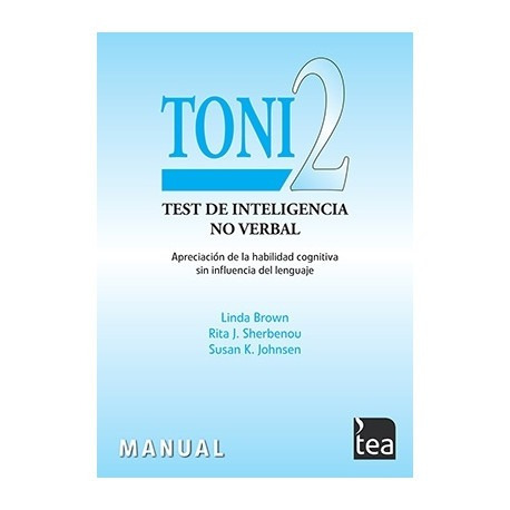 Toni 2 Test De Inteligencia No Verbal