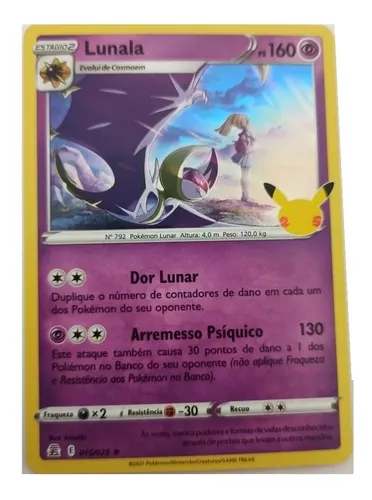 Lunala, Celebrações, Banco de Dados de Cards do Estampas Ilustradas