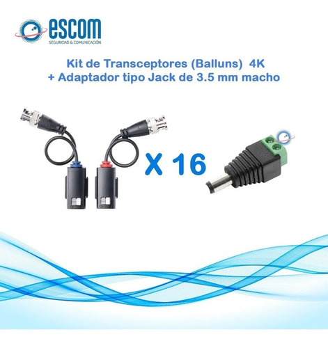 Imagen 4 de 8 de Kit 16 Camaras Epcom Bala Dvr 18c Hd 720p Fuente+cable Cctv