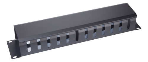 12 Ranura 2u 19'' Metal Horizontal Montaje Rack Gestion Cabl