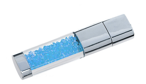 Imagem 7 de 12 de Usb 2.0 Crystal Flash Memory Stick De Memória Thumb Pen