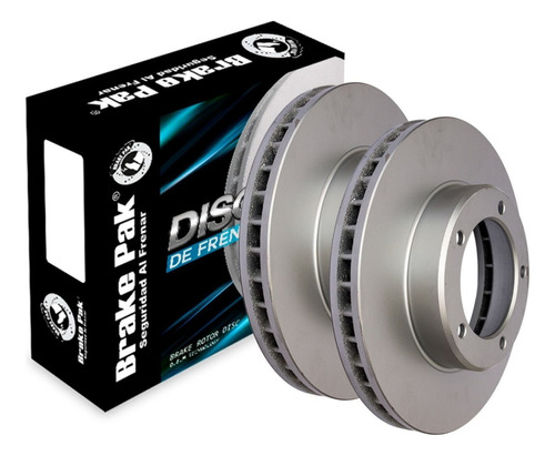 Discos De Freno Marca Brake Pak Para Toyota Land Cruiser Lc