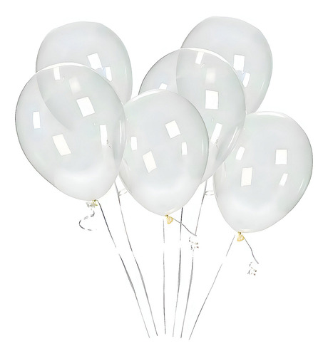 Globos Cristal De 14 Pulgadas X50u Globox - Cotillón Waf