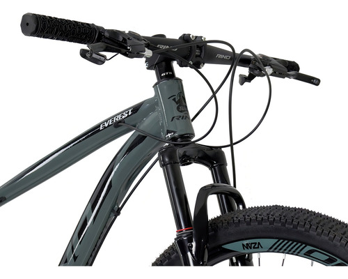 Bicicleta Aro 29 Rino Everest - Kit Shimano 2.0 - 21v Cor Verde Exército Tamanho Do Quadro 19