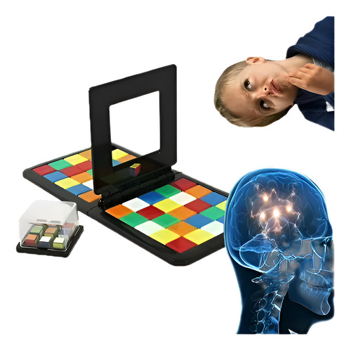 Juego Mesa Niños Puzzle Race Cube 3d Magic Block Game Rubik