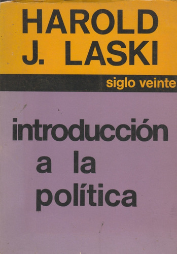 Introduccion A La Politica Harold J Laski 