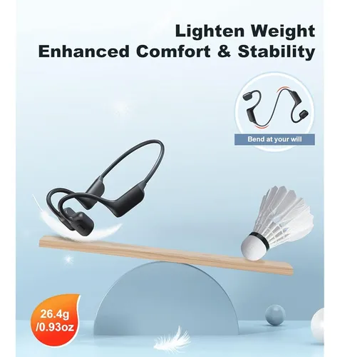 Auriculares De Conducción Ósea Lakka, Auriculares De Oído Ab