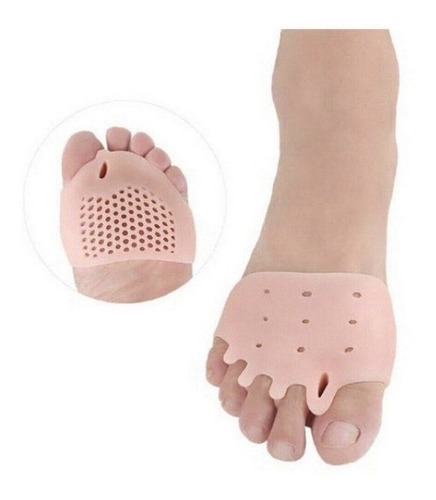 Imagem 7 de 7 de Par Almofada Antepé Silicone Gel Confortavel Dor Salto Alto