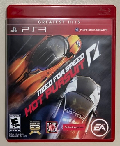 Videojuego Need For Speed: Hot Pursuit Playstation Ps 3