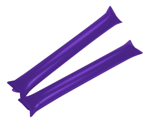 Colores Aplaudidores Inflabes Sin Impresión 30 Pares/60pcs Morado