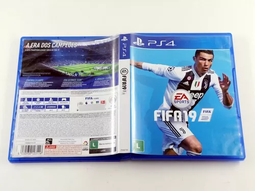 Jogo Fifa 19 - Ps4 Midia Física Usado