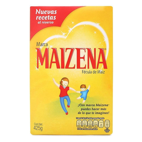 Caja Maizena De 425 Grs Con 40 Piezas