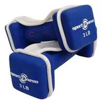 Comprar Pesas Mancuernas 3 Lbs Set X 2 Unidades Ejercicios Gym Color Azul\u002Fblanco