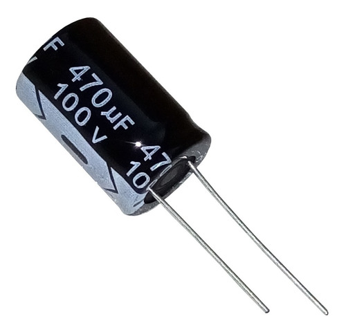 Capacitor 470 Uf 100v Filtro Condensador ( Paquete 6 Pza )