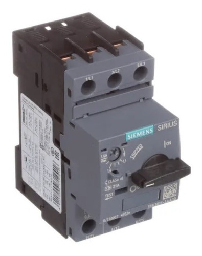 Guardamotor Tam S00 1.1 - 1.6 Amp Siemens 3rv2011-1aa10