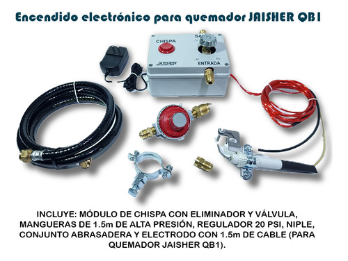 Encendido Electrónico Para Quemador Jaisher Modelo Qb1