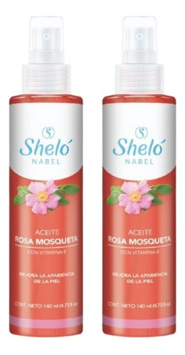 2 Pack Aceite Rosa Mosqueta Shelo