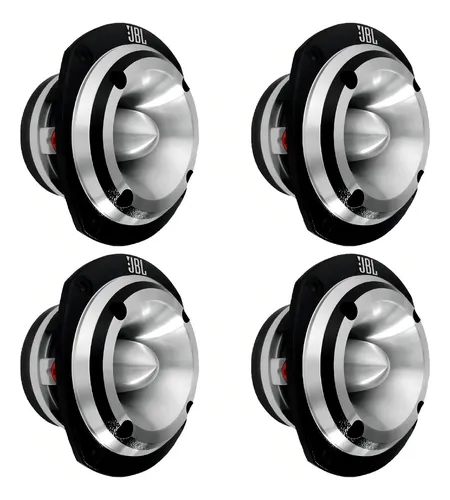 comprar Kit 4 Super Tweeters Selenium Jbl St450 Trio 600w Rms 8 Ohms Cor Prateado