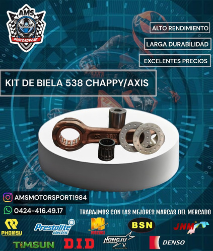 Kit De Biela 538chappy/axis 